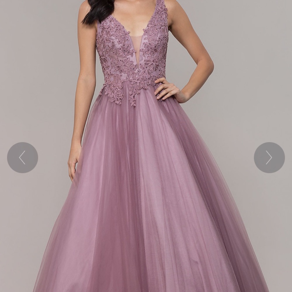 Beautiful Prom Gown in Dusty Mauve sz 8 EUC